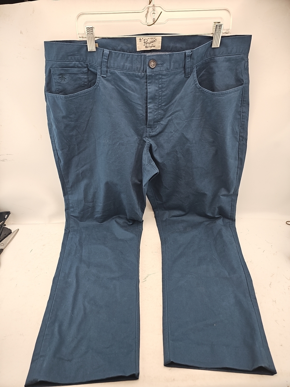 Original Penguin Slim Fit Navy Pants